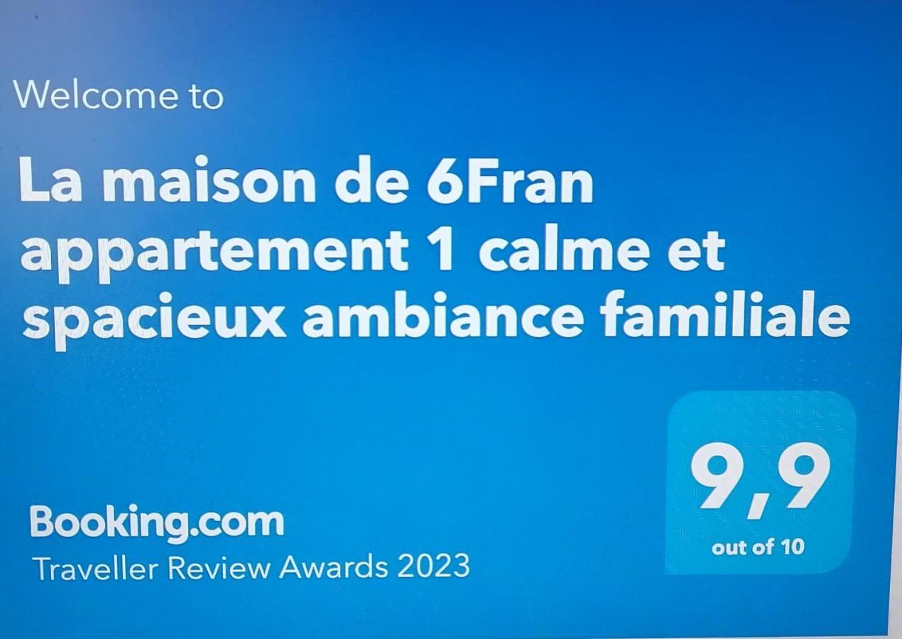 La Maison De 6Fran Appartement 1 Calme Et Spacieux Ambiance Familiale Valros Esterno foto